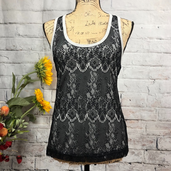 Romeo & Juliet Couture Tops - Romeo & Juliet | Sexy Lace Covered Blouse